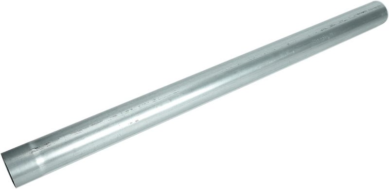 STMGW Silver Galvanized Straight Exhaust Pipe Tubing Steel Straight Tube Piping 4FT Long 3 Inch OD 48 inch Tailpipe Exhaust Pipe Exhaust System - Image 1
